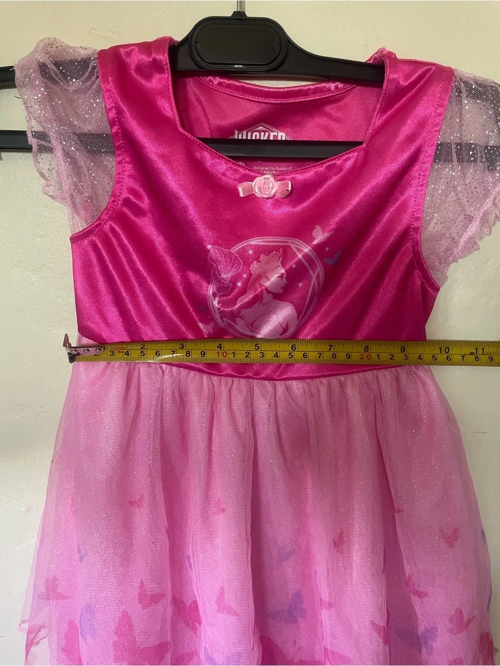 Wicked size 5T Girls Pink Butterfly Princess Costume Dress